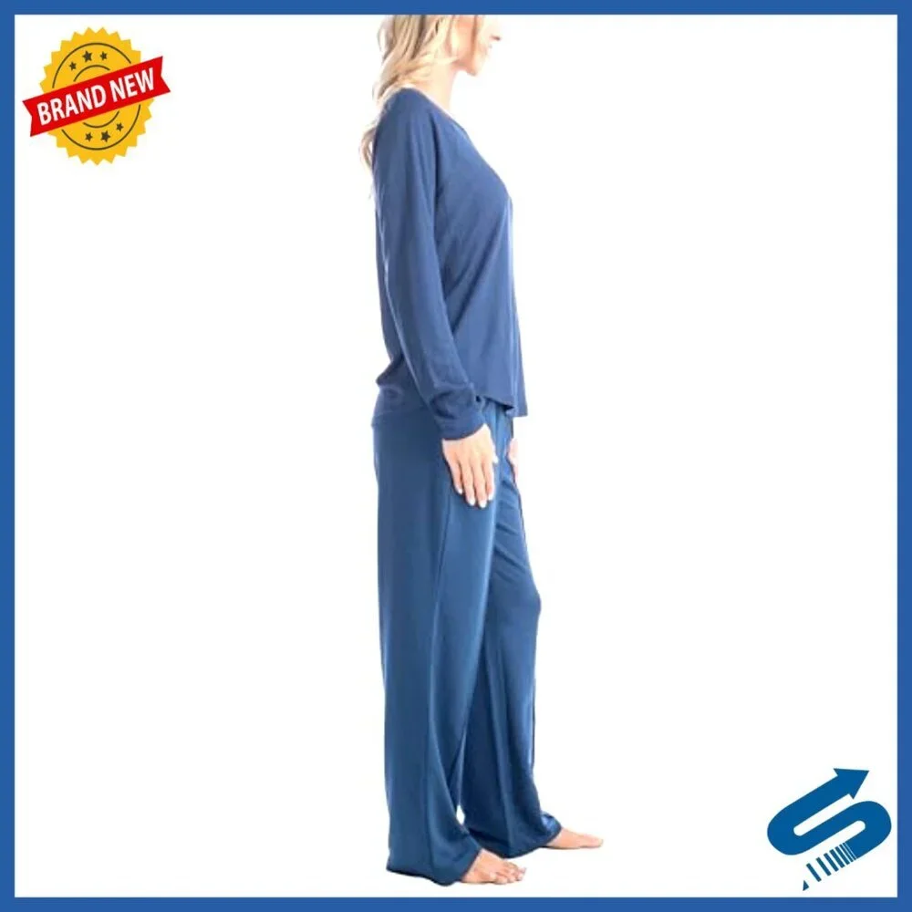 3-Piece Lounge Set with Quilted Shacket, Pajama Pants, Long Sleeve Top